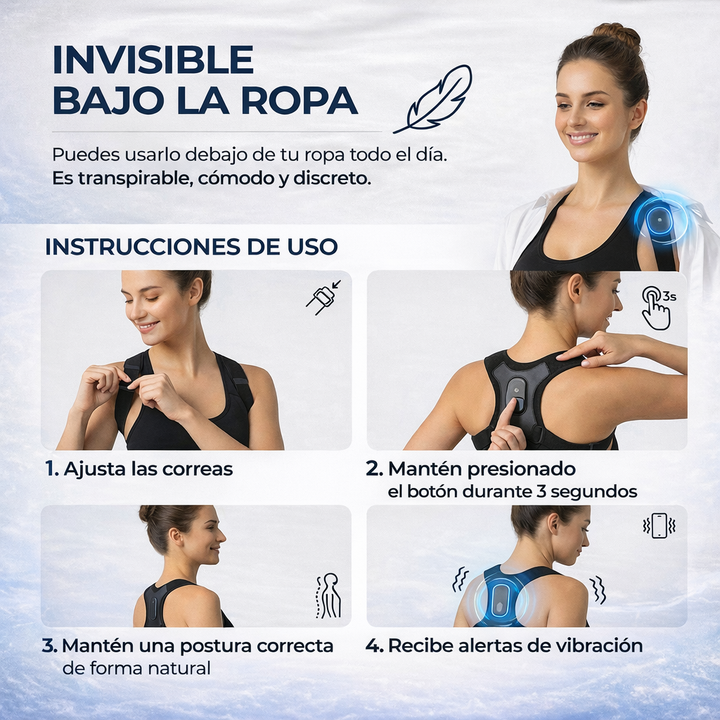PostureSmart™ - Corrector de Postura Inteligente