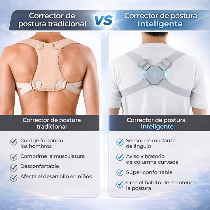 PostureSmart™ - Corrector de Postura Inteligente