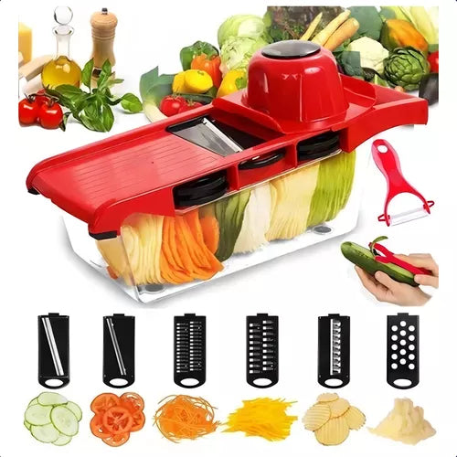 Cortador De Verduras  6 En 1