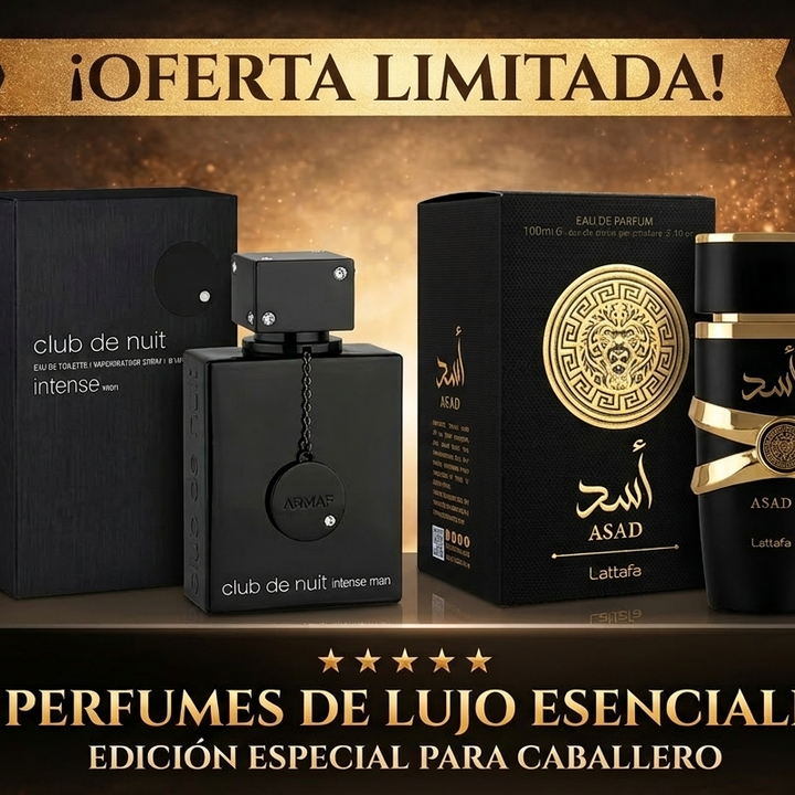 Promo - 2 Perfumes Premium + Perfumero Regalo