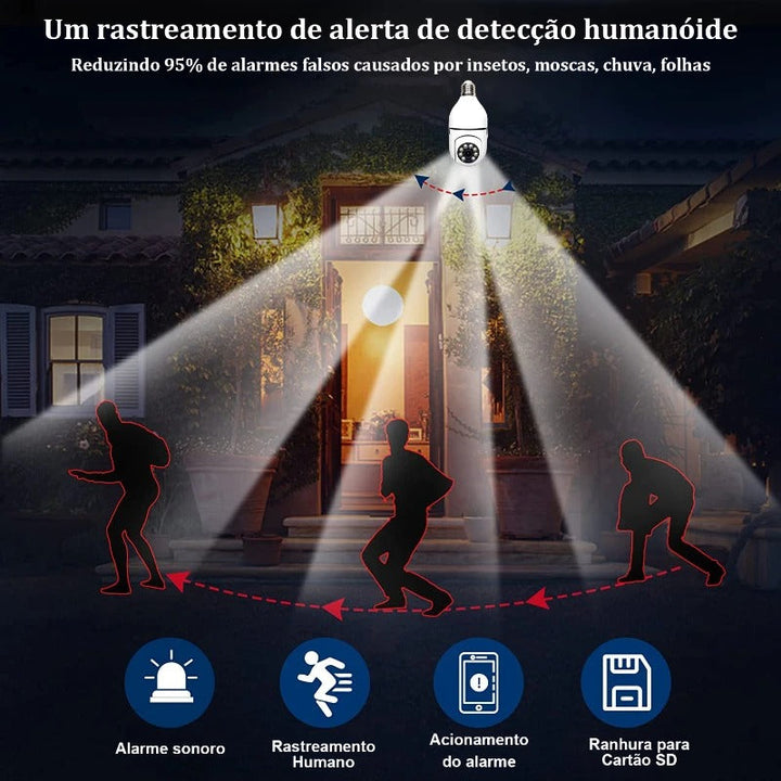 CÁMARA BOMBILLO SEGURIDAD 360 WIFI